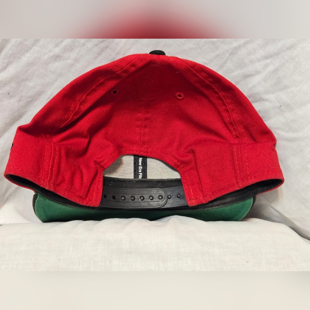 Detroit Red Wings Hat Cap Snapback Spellout Logo NHL New Era  Hockey - Picture 3 of 8